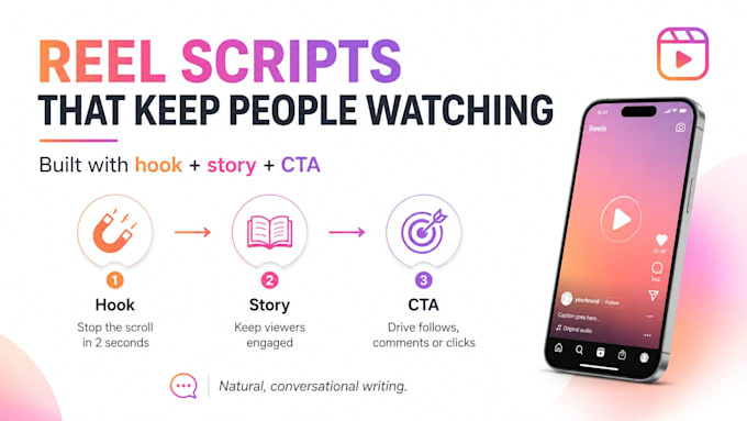 write viral instagram reel scripts that stop the scroll