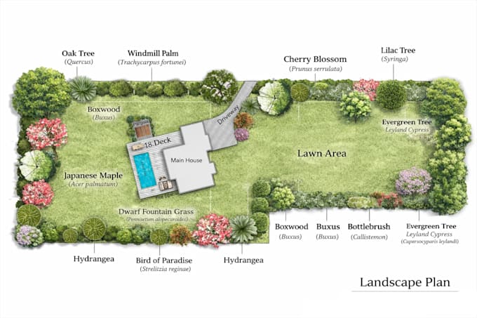 design realistic 2d floor plan rendering in photoshop