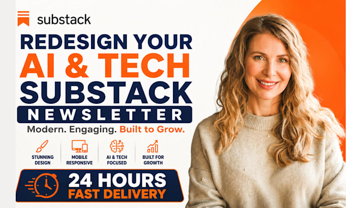 redesign your ai and tech substack newsletter professionally