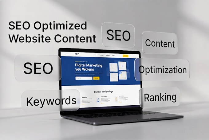 write SEO optimized website content for your small business