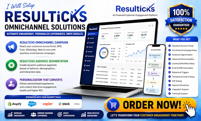 setup resulticks omnichannel campaign resulticks audience segmentation
