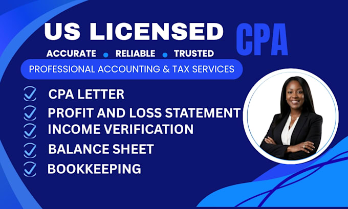 prepare financial statements, cash flow and profit and loss reports