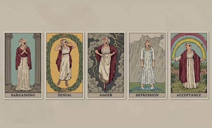 draw illustration for tarot and card game
