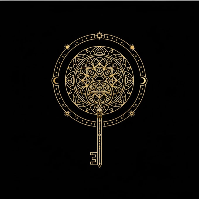 design sacred geometry or mystical logo design for you