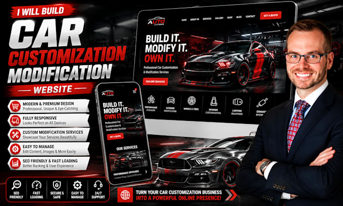 build car customization modification website