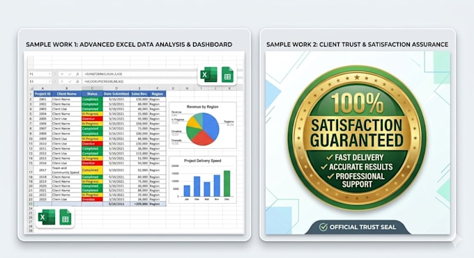 be your expert excel specialist for data entry and analysis