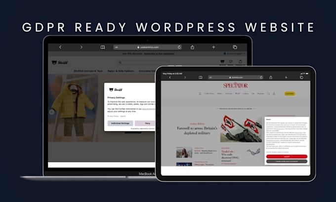 make your wordpress website gdpr compliant, gdpr privacy policy, cookie consent