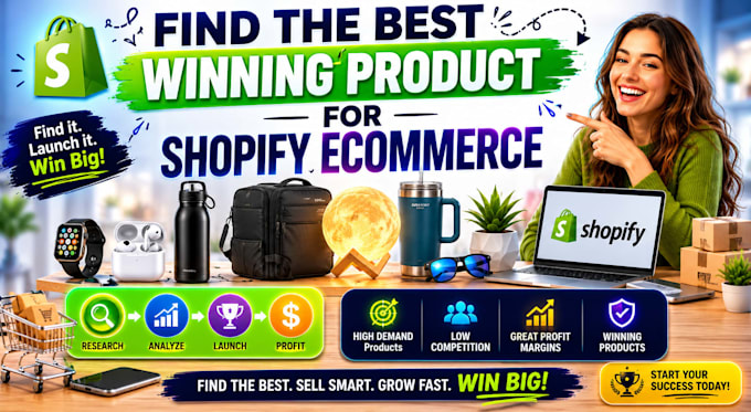 do shopify wining product research