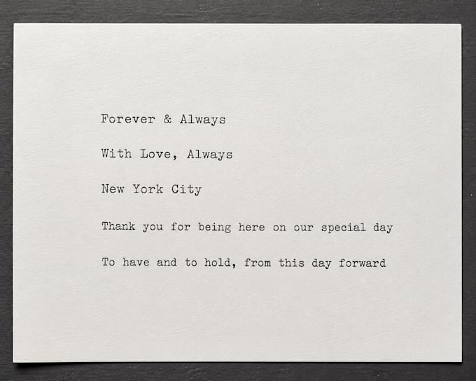 handwrite your text in typewrite style calligraphy