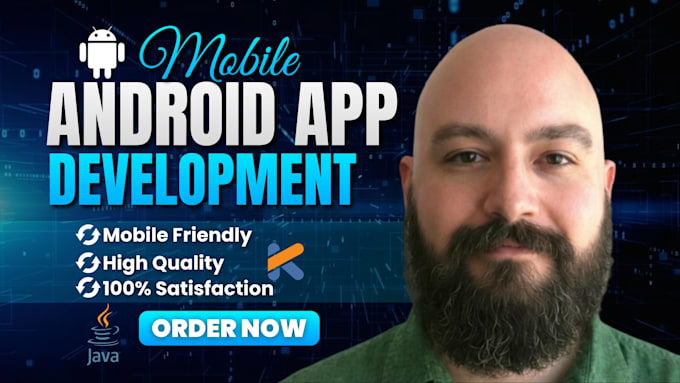 develop native mobile android app with kotlin, flutter and rest API integration