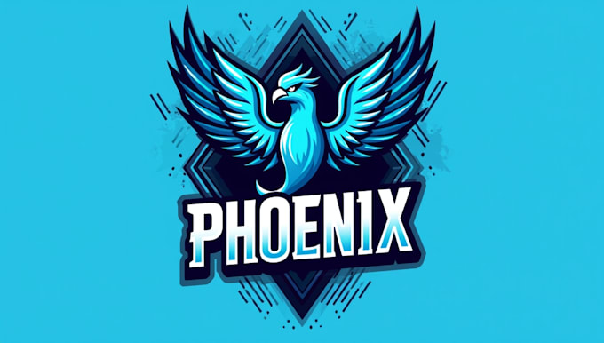 make eye catching phoenix mascot logo within 1 day