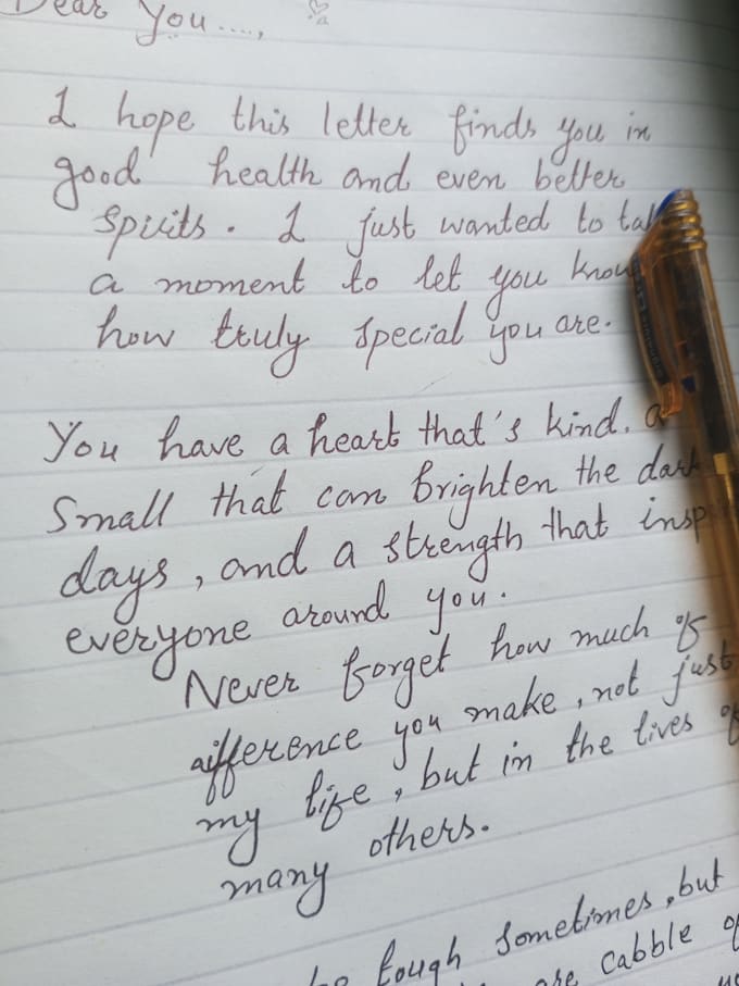 write neat and clean handwritten notes and assignments