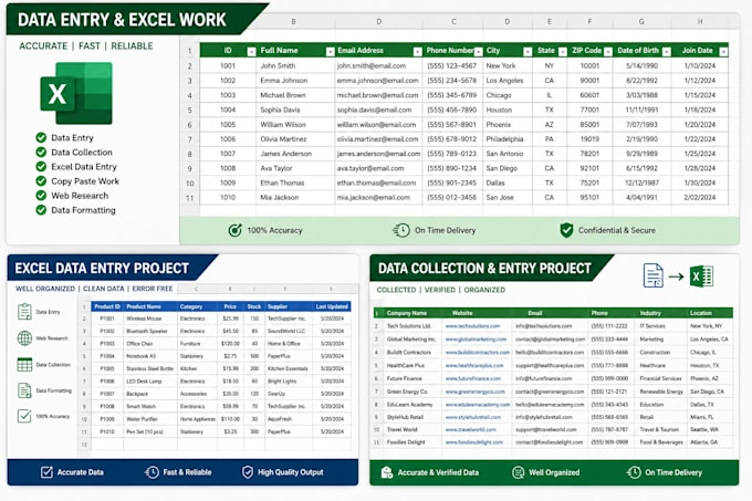 split, marge, format, data cleaning with accurate data entry