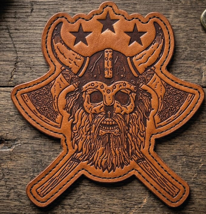 do custom leather patches proof physical samples
