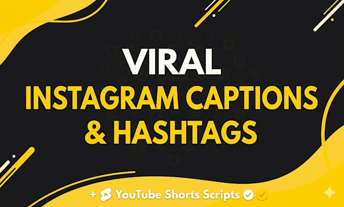 write viral instagram captions with hashtags for your posts