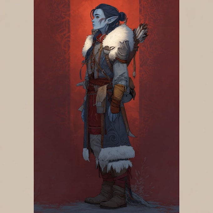 dnd character art and dnd character art