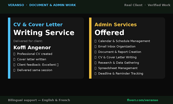 be your reliable virtual assistant for scheduling, planning, and admin tasks