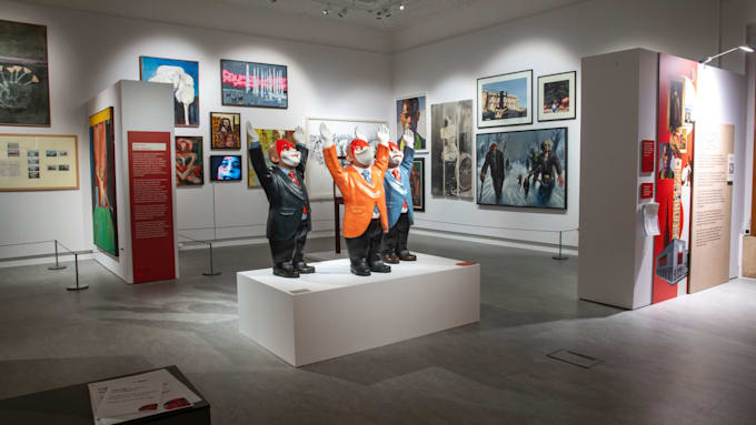 create real 3d art gallery, museum and exhibition interior design