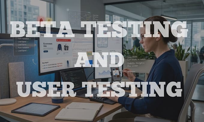 do beta testing manual qa testing bug reporting user testing for web app testing