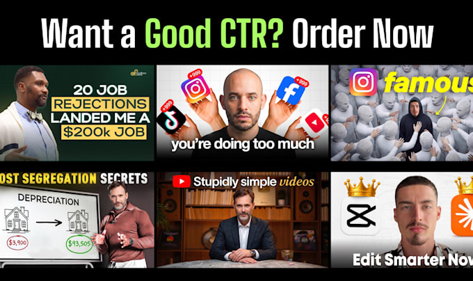 design youtube thumbnail that attract viewers and gets click
