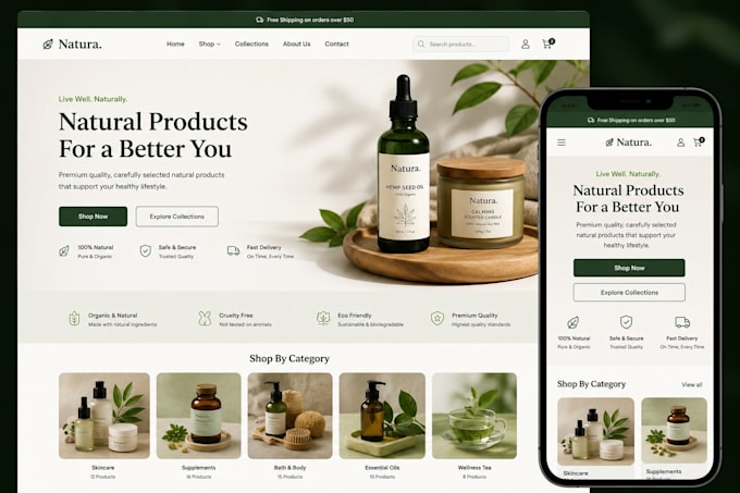 setup shopify store, products variants setup, product descriptions