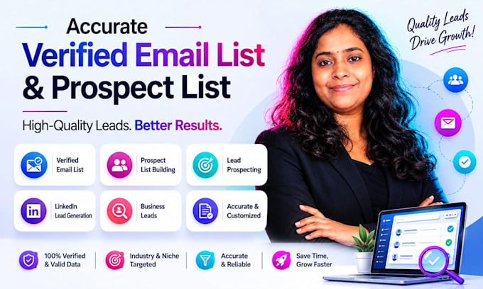 do verified email list and prospect list building accurately