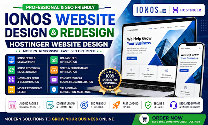 do ionos website design ionos website redesign hostinger seo ecommerce