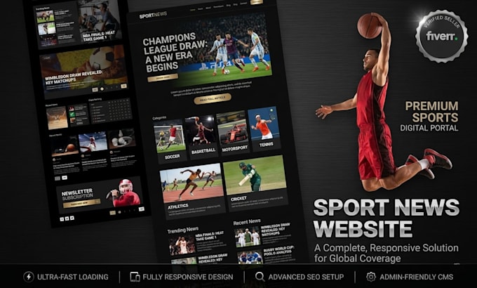create a blazing fast, SEO optimized modern website