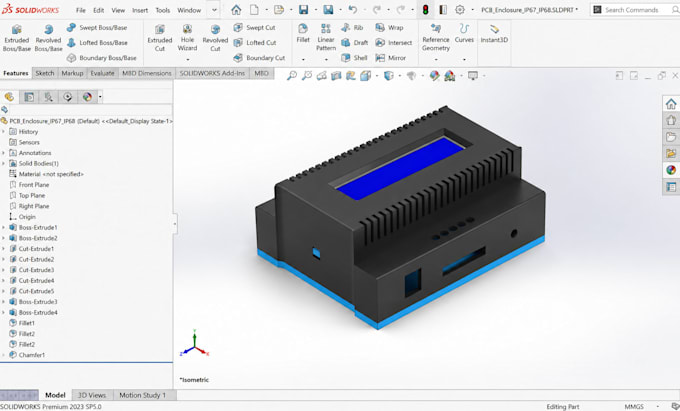create pcb enclosure electronics housing ip67 ip68 pcb enclosures for iot device