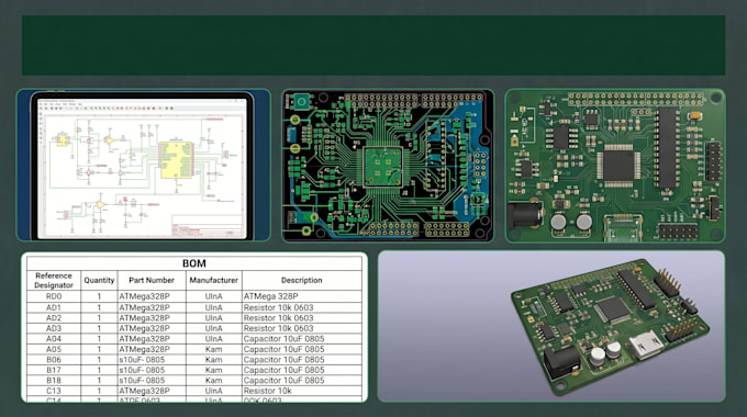 design high quality pcb boards and hardware prototypes