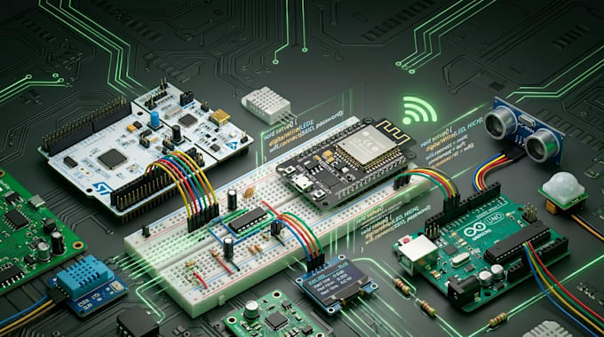 create stm32, esp32, and arduino embedded projects