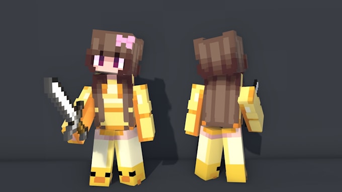 make you a minecraft skin based off your description