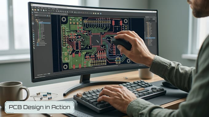 develop custom nrf52840 pcb and macroled hardware solutions