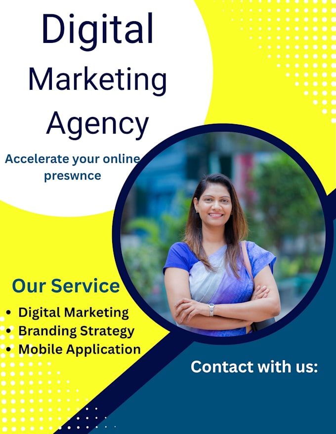 design professional and modern flyers