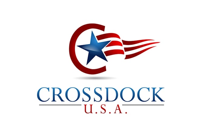 create a modern shipping and freight company logo