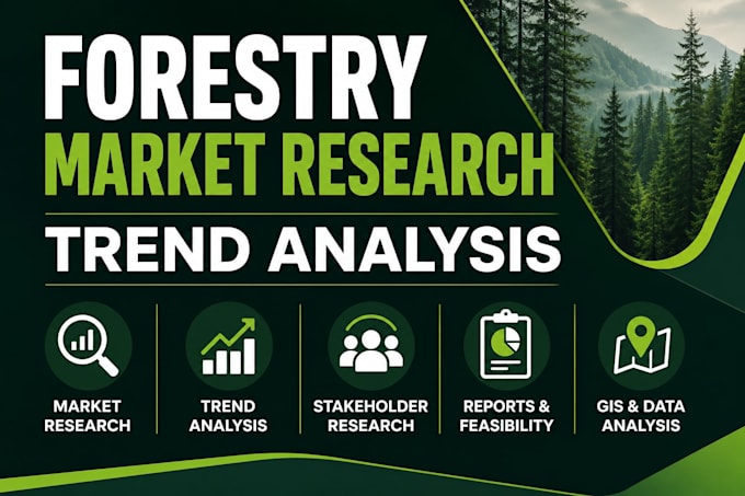 do forestry market research and industry analysis