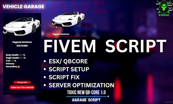create a customisable script for fivem, fivem script fix gta rp fivem script