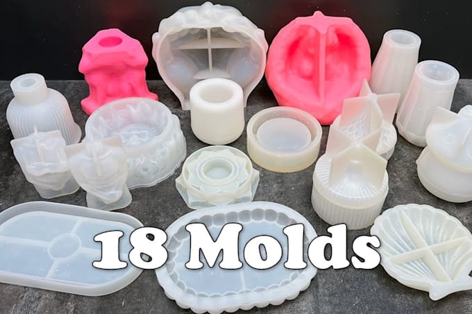 create custom organic product designs for plastic, silicone, and mold production