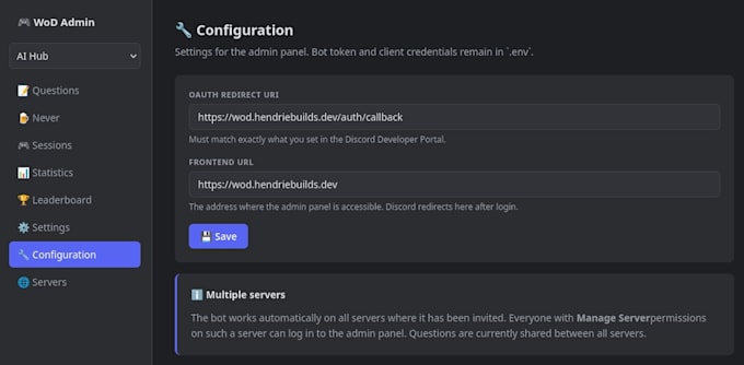 build a custom discord bot for your server