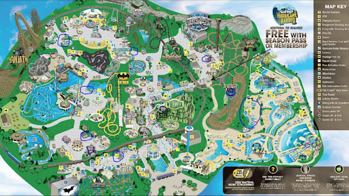 draw custom vector map, business location map, and event map