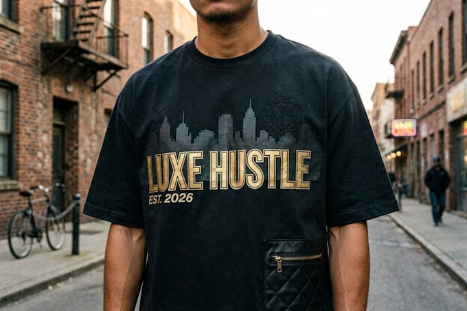 create modern and trendy tshirt design for your brand