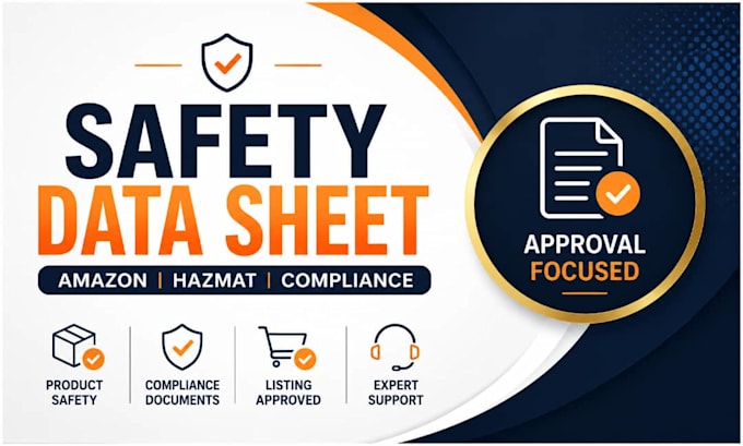 safety data sheet amazon compliance document hazardous product listing approval