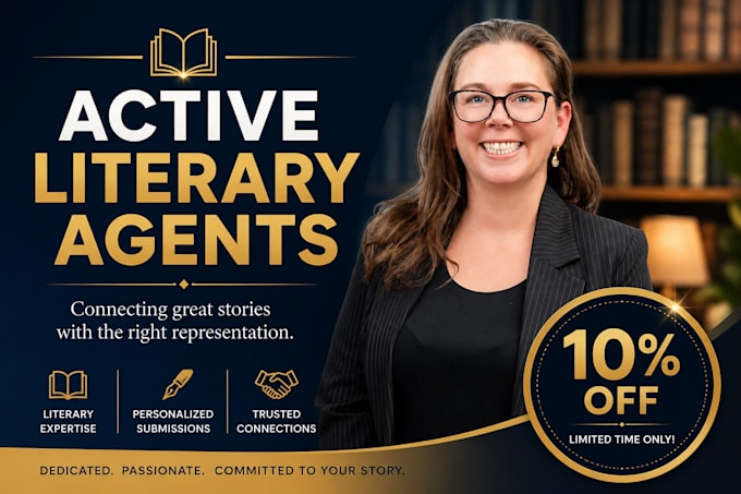 find you top active literary agents accepting submissions