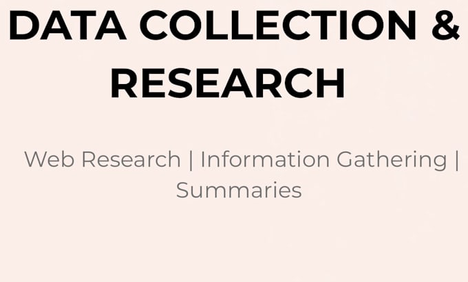 do online research and administrative support tasks