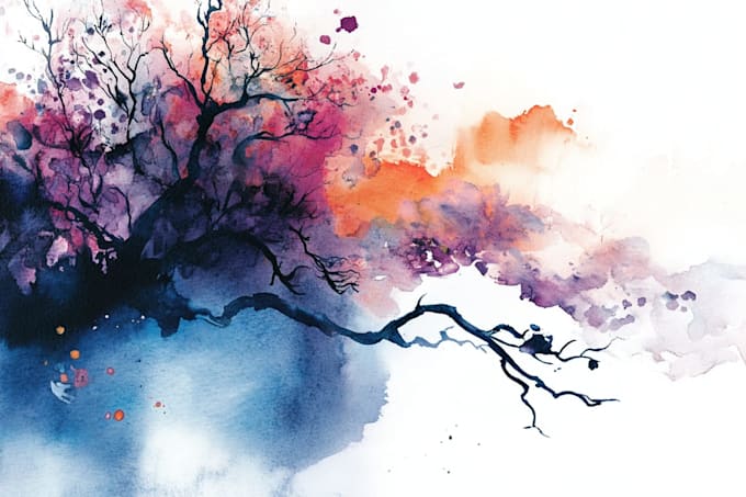 draw a watercolor illustration