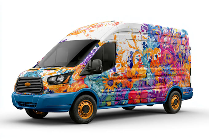 vehicle wrap, car wrap design