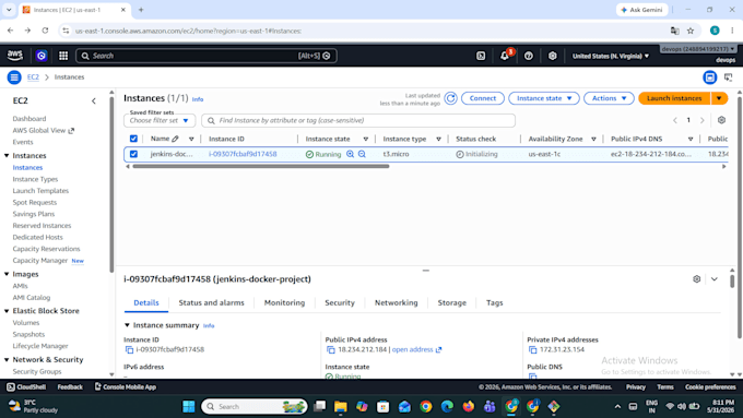 deploy dockerized java application on aws ec2