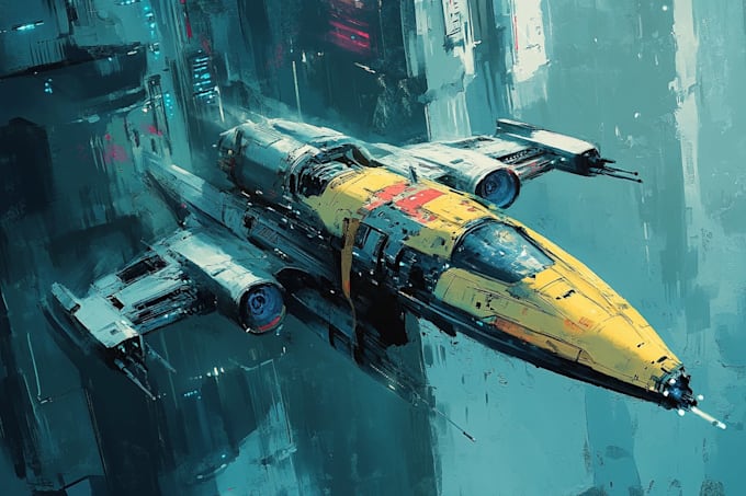 do sci fi spaceship design
