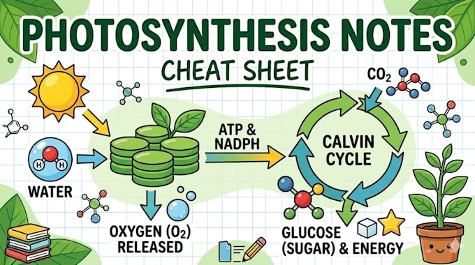 create professional biology notes, mcqs and study materials