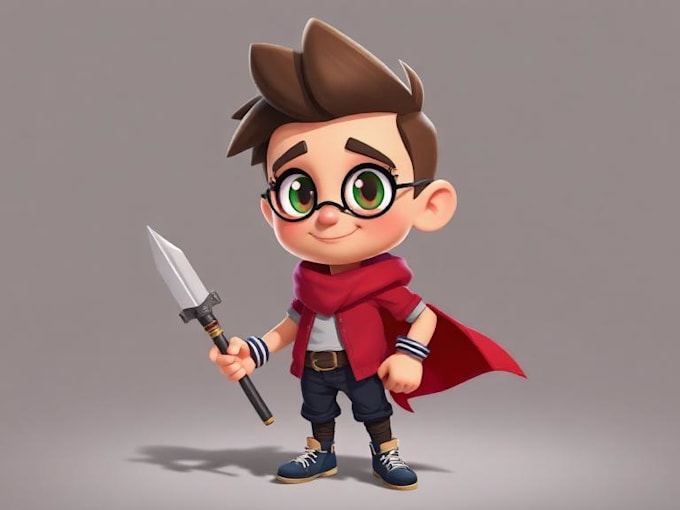Create a 2d cartoon illustration of your character by Edithatesera | Fiverr
